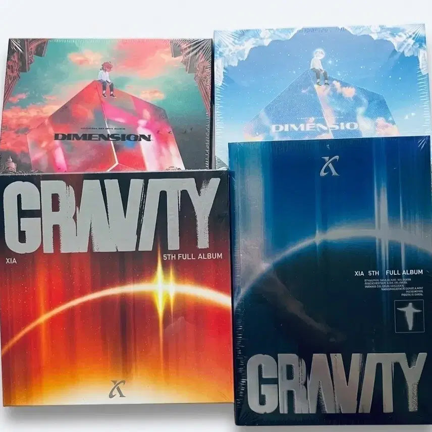 [BUNJANG] Kim Junsu DIMENSION GRAVITY Album Set (Sealed) / 김준수 디멘션 그래비티 앨범