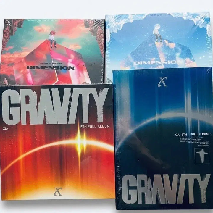 [BUNJANG] Kim Junsu DIMENSION GRAVITY Album Set (Sealed) / 김준수 디멘션 그래비티 앨범