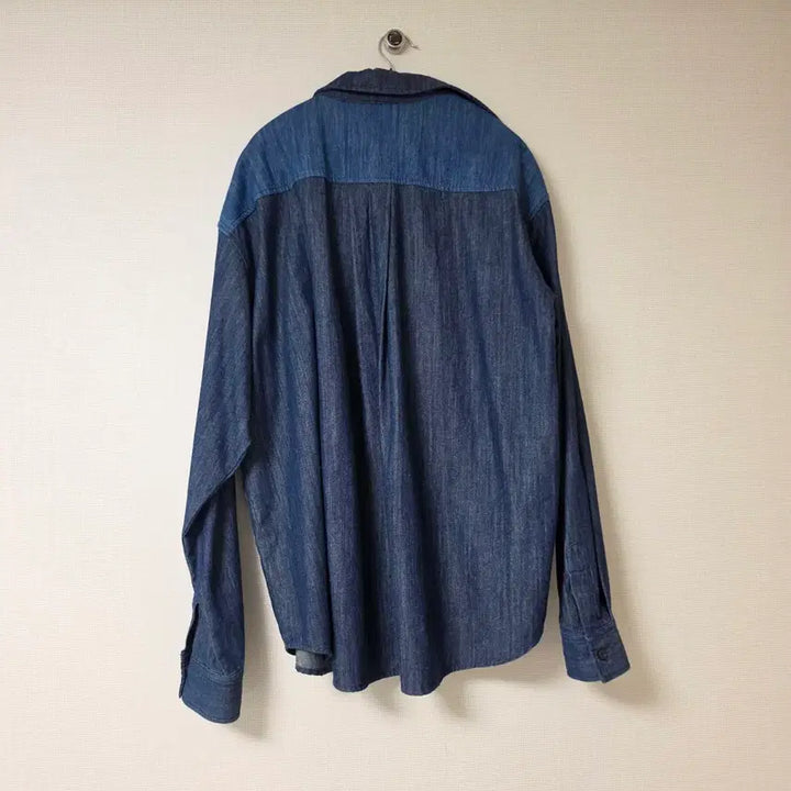 [BUNJANG] RM Indigo Denim Shirt / 인디고 데님셔츠 알엠 rm 남준 indigo 청남방