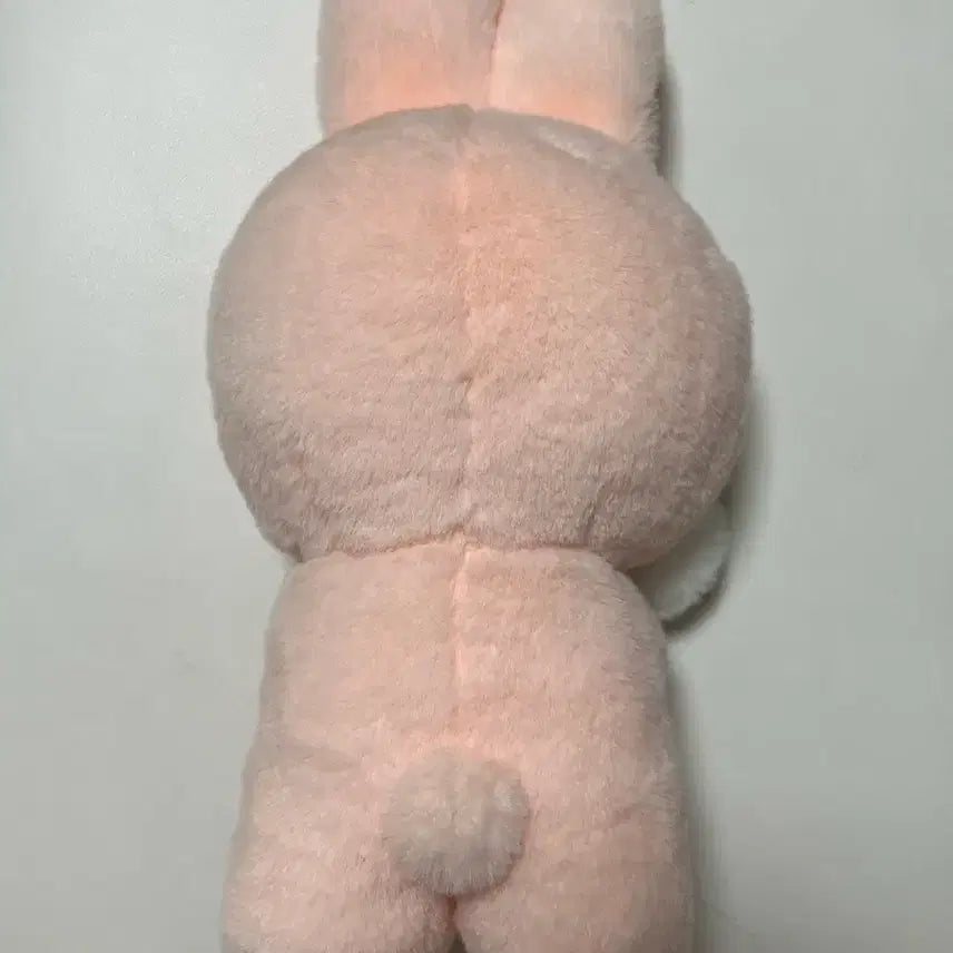 [BUNJANG] Everland Dandelion Holding Pink Rabbit Plush / 에버랜드 민들레 스탠딩 핑크색 분홍 토끼 인형