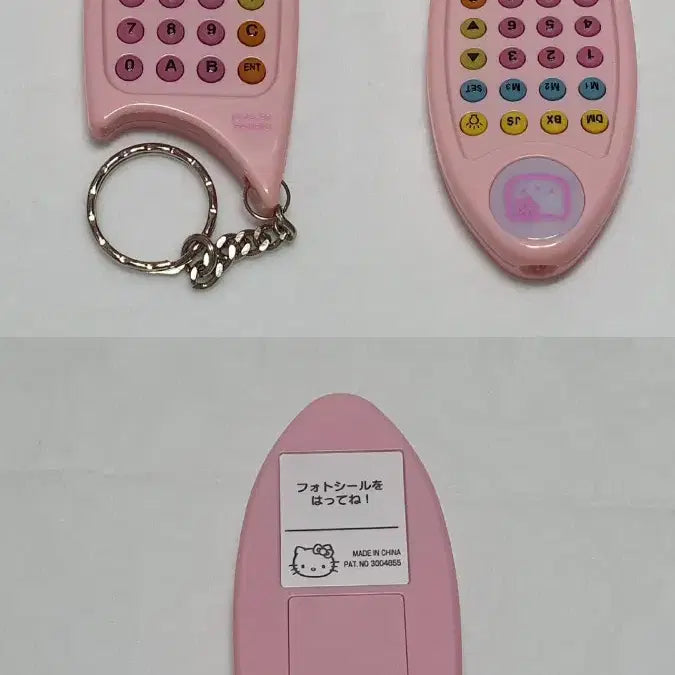 [BUNJANG] Sanrio "Old Kitty" Remote Control &amp; Hook Clip Bundle Set (4 pcs) / 카오하나 고전 키티 리모컨 및 걸이 후크 롱 클립 4개 일괄