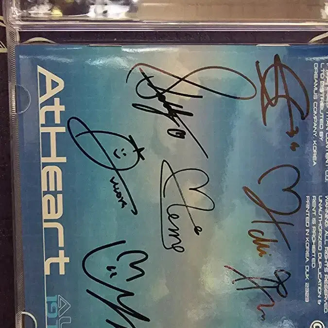 [BUNJANG] AttHeart Autographed CD / 앳하트 비매 싸인시디