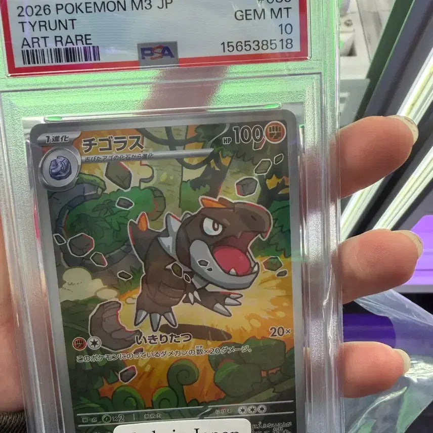 [BUNJANG] Pokemon Taras AR PSA 10 Japanese / 포켓몬 타고라스 일판 ar psa10