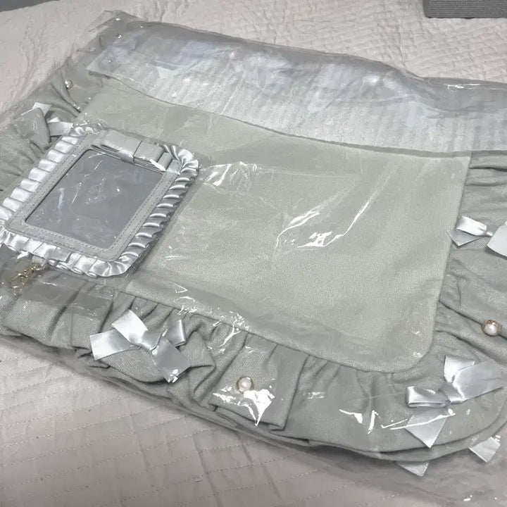 [BUNJANG] Jakamart Ita Bag Grey + Photocard Holder Set / 자카마트 이타백 그레이+포카홀더 A4 새제품