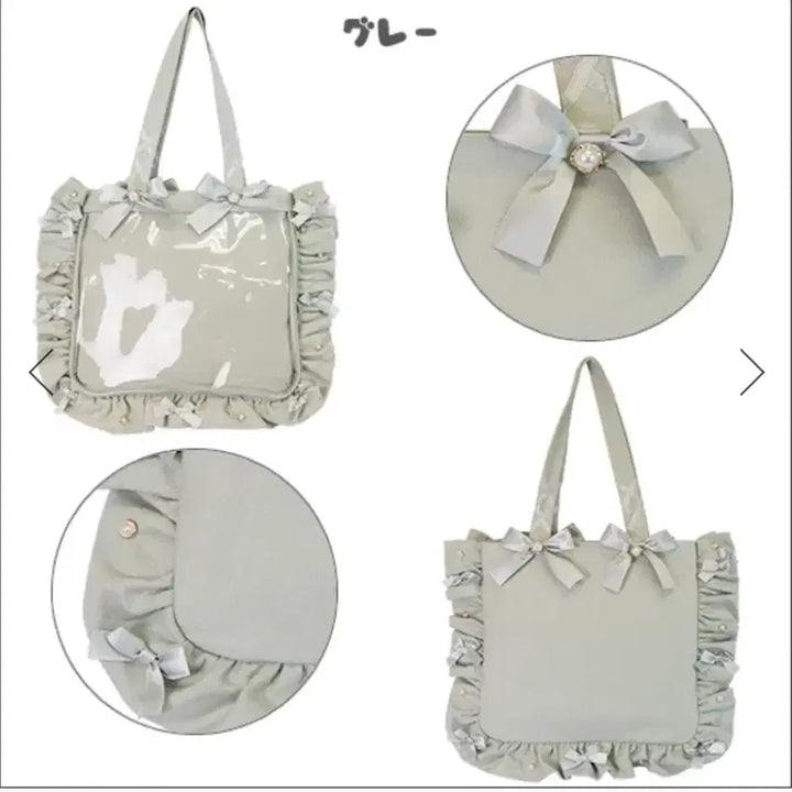 [BUNJANG] Jakamart Ita Bag Grey + Photocard Holder Set / 자카마트 이타백 그레이+포카홀더 A4 새제품