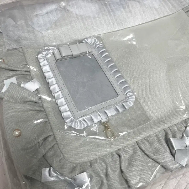 [BUNJANG] Jakamart Ita Bag Grey + Photocard Holder Set / 자카마트 이타백 그레이+포카홀더 A4 새제품