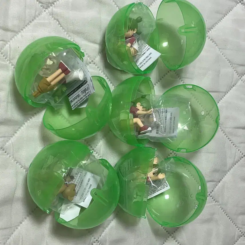 [BUNJANG] Yotsuba&amp;! Gacha 5 Types Bundle Set / 요츠바랑 가챠 5종 일괄