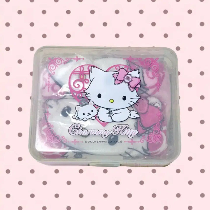 [BUNJANG] Vintage Charmy Kitty Handkerchief Box / 고전챠미키티 손수건 보관함