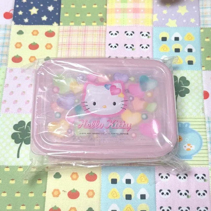 [BUNJANG] Sealed Vintage Hello Kitty Lunch Box Container / (미개봉 새상품) 고전키티 도시락 보관함