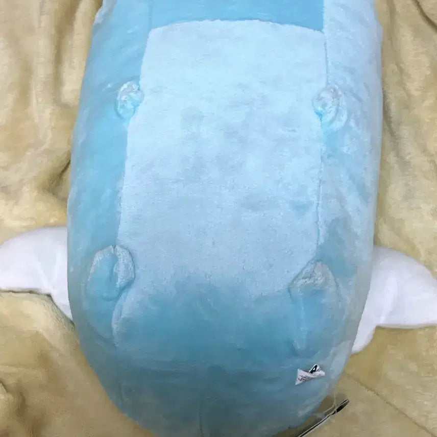 [BUNJANG] Angel Capybara Large Plush Toy / 천사 카피바라상 대형 날개 10주년 하늘 파랑