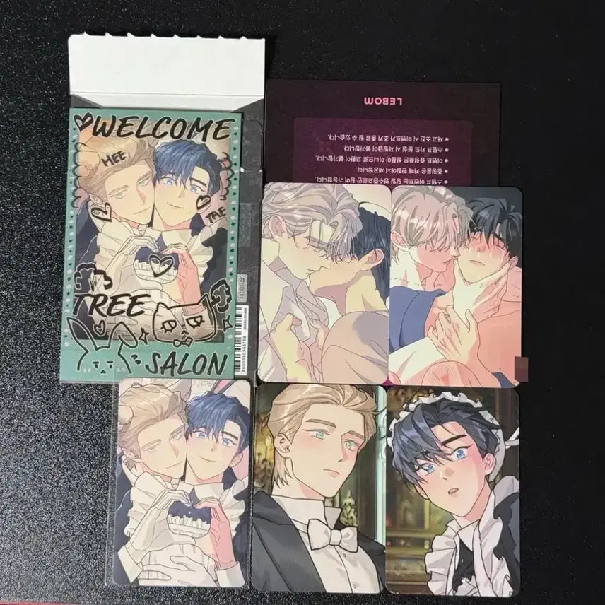 [BUNJANG] LE VOM Salon de VOM Rootless Tree Deco Pack POB Photocard Set A/B / 레봄 살롱드르봉 뿌없나 데코팩 특전 A B 포카 뿌리없는나무