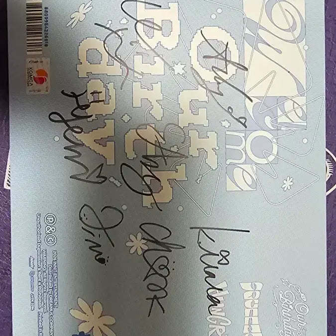 [BUNJANG] OURBIRTHDAY Autographed Non-Sale CD / 아워벌스데이 OURBIRTHDAY 비매 사인시디