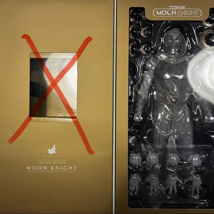 [BUNJANG] Hot Toys Moon Knight TMS140AE (Excluding Unmasked Head) / 핫토이 문나이트 TMS140AE (언마스크 제외)