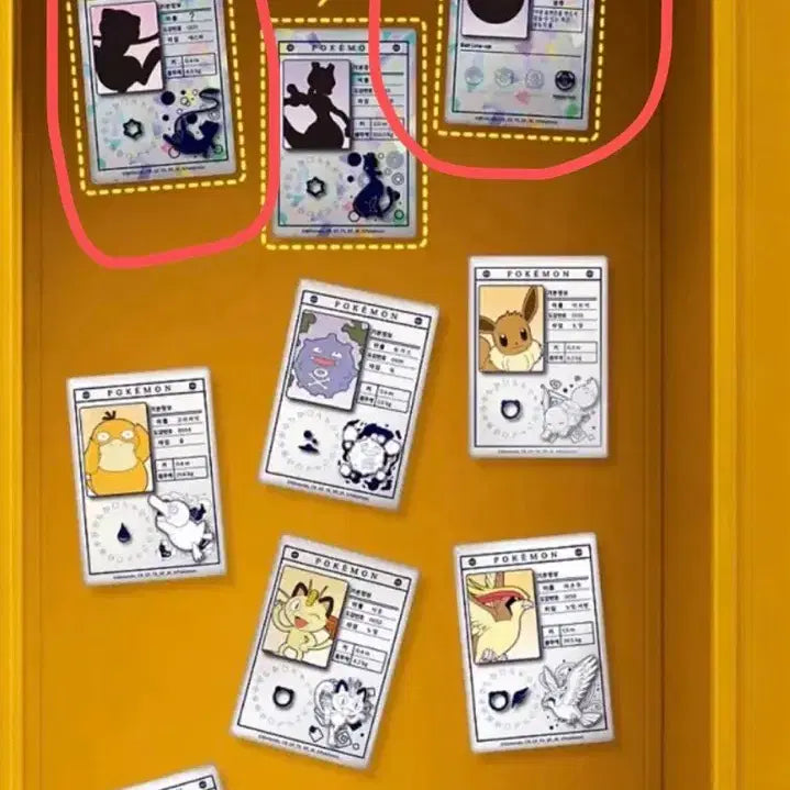[BUNJANG] LOTTERIA Pokémon Secret Magnet Bundle Set / 롯데리아 포켓몬스터 마그넷 시크 2종 일괄 판매합니다
