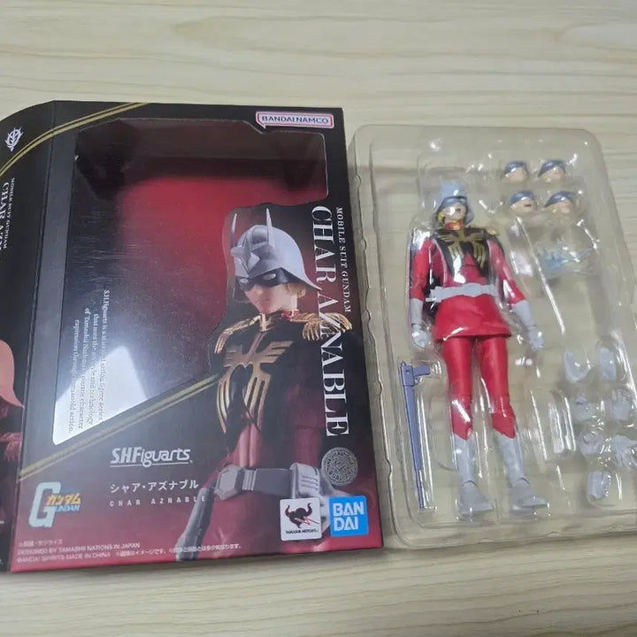 [BUNJANG] Bandai Tamashii Nations S.H.Figuarts Char Aznable Action Figure / shf 샤아아즈나블 팝니다