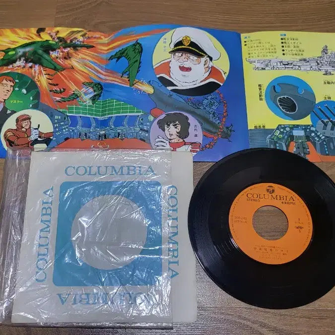 [BUNJANG] Antique Collection of 6 Japanese Animation Sonoshits (Mini LPs) / 골동품) 고전 애니메이션 TV 만화영화(일본원작) 소노시트(미니 LP) 6장 일괄