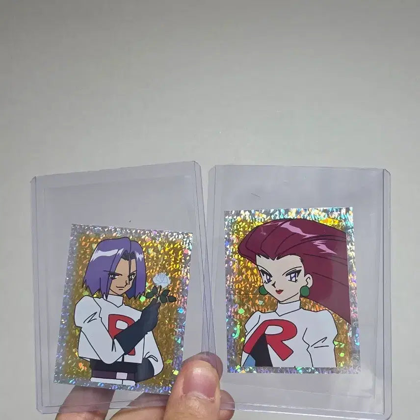 [BUNJANG] Pokemon Team Rocket Jessie James Merlin Sticker Set / 포켓몬스터 로켓단 로사로이 세트 멀린스티커