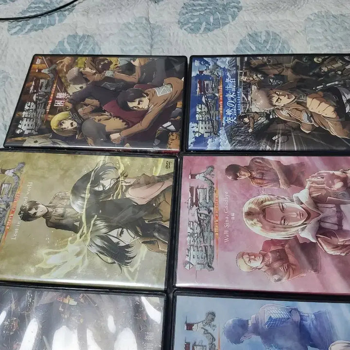 [BUNJANG] Attack on Titan DVD 8 Booklet Bundle / 진격의거인 DVD 8 책자일괄 금액입니다