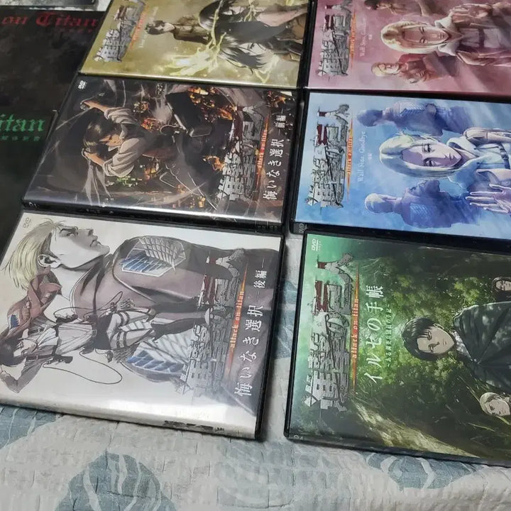 [BUNJANG] Attack on Titan DVD 8 Booklet Bundle / 진격의거인 DVD 8 책자일괄 금액입니다
