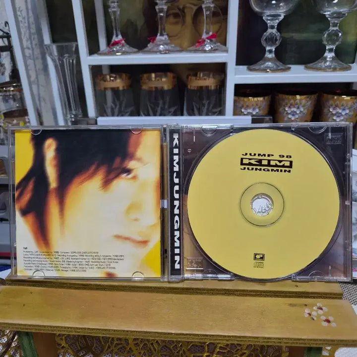 [BUNJANG] Kim Jung Min 1998 JUMP CD Album (Autographed) / 김정민 JUMP 98 CD 앨범 (친필 사인)