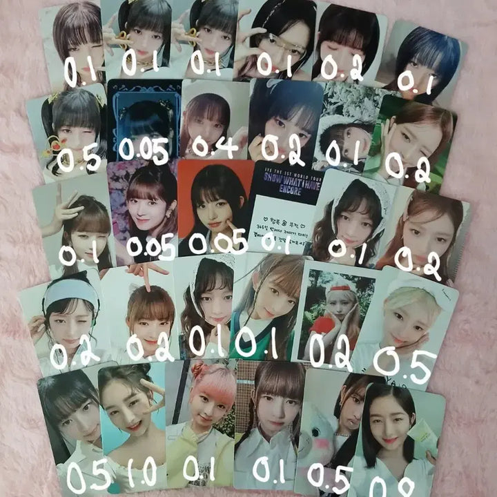 [BUNJANG] IVE Rei Photocard Eleven, Love Dive, After Like, Switch, I&