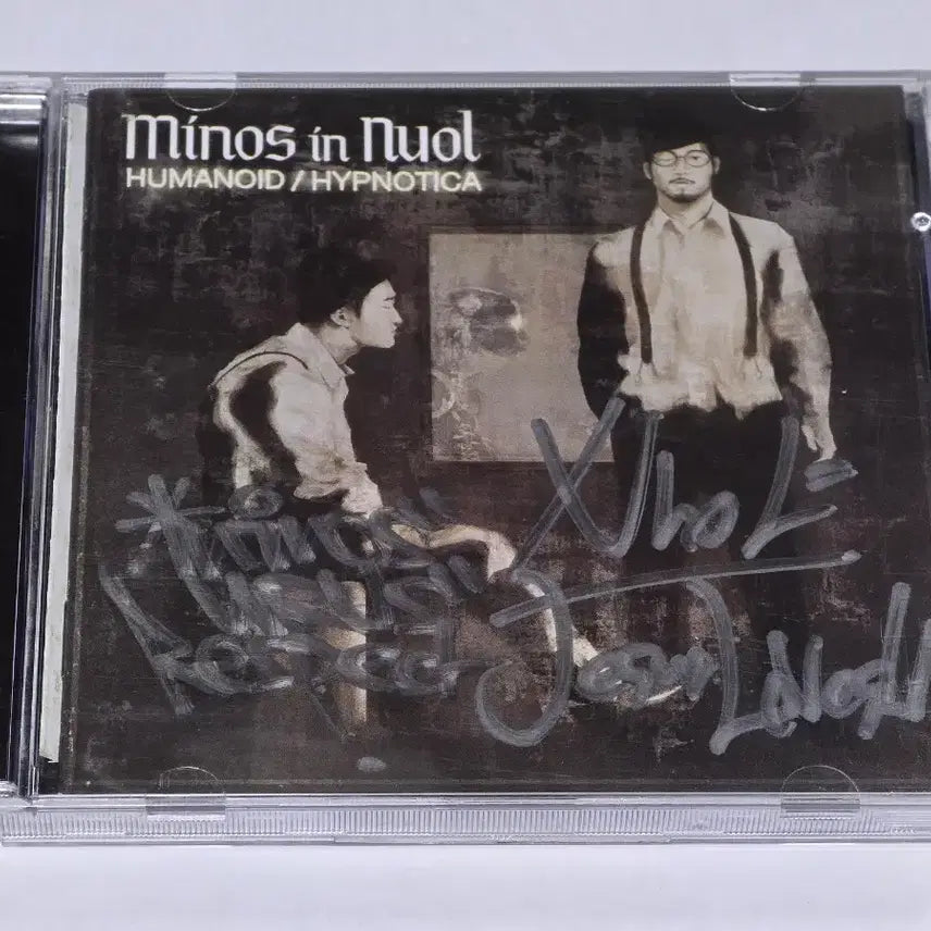 [BUNJANG] Minos in Nuol 1st Album - HUMANOID / HYPNOTICA Signed CD / [친필사인CD] 마이노스 인 뉴올 (Minos in Nuol) 1집 - HUMANOID / HYPNOTICA