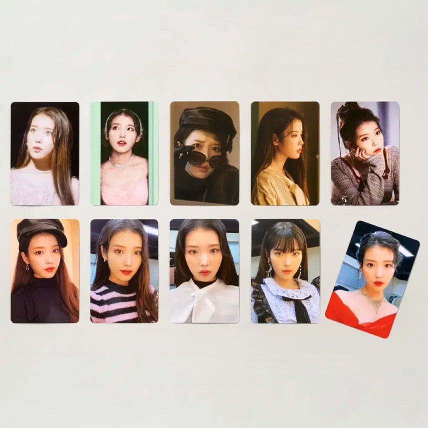 [BUNJANG] IU Celebrity Tin Case Photocard Set / 아이유 셀러브리티 틴케이스 포카세트