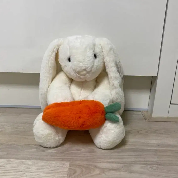 [BUNJANG] Rabbit and Carrot Plush Set (42cm) / 토끼 당근 애착인형 42센치