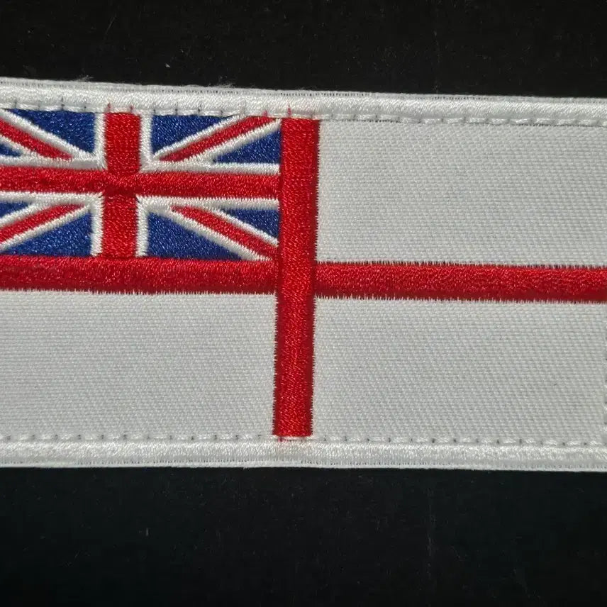 [BUNJANG] Royal Navy Flag Velcro Patch / 밀리터리 영국 해군 해군기 벨크로 패치