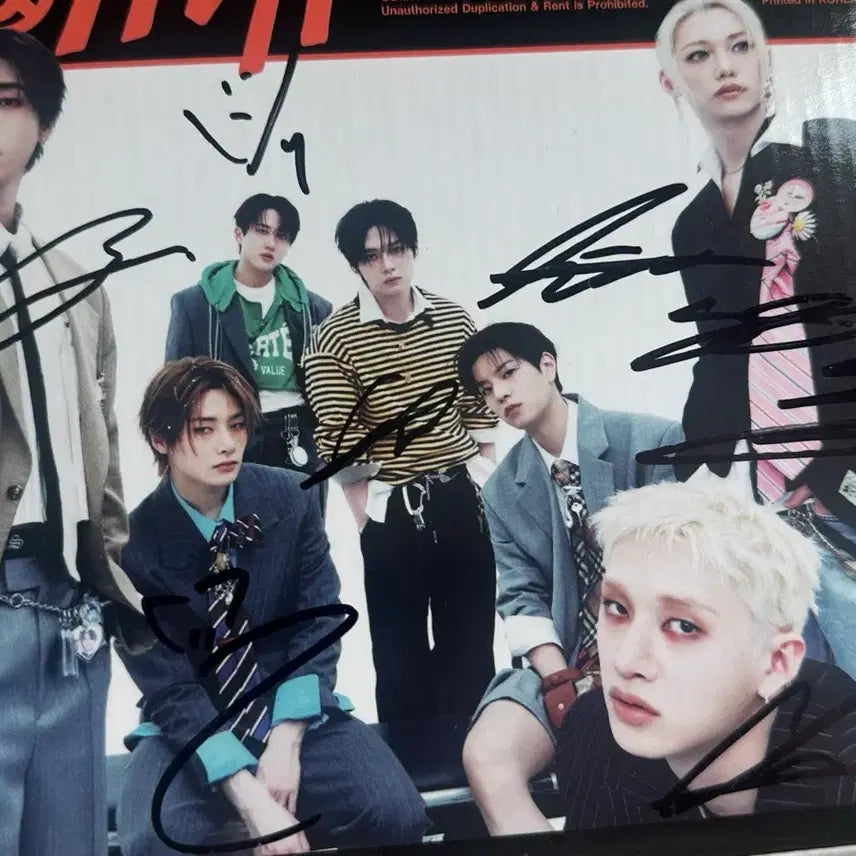 [BUNJANG] Stray Kids Autographed &