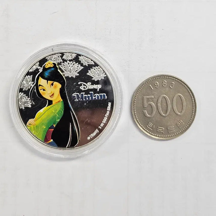 [BUNJANG] Disney Series Mulan Large Coin K216 / [대형동전] 디즈니시리즈 뮬란 K216