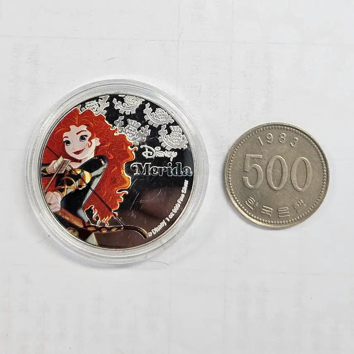 [BUNJANG] Disney Series Merida Large Coin / [대형동전] 디즈니 시리즈 메리다 K218