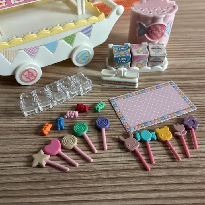 [BUNJANG] Sylvanian Families Colorful Candy Wagon / [단종]실바니안 컬러풀 캔디 웨건/왜건(5266)