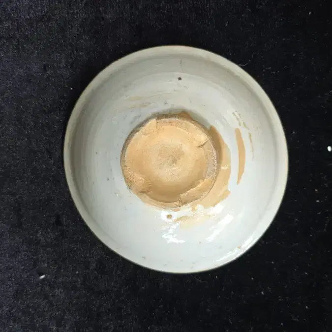 [BUNJANG] Authentic Early Joseon Dynasty White Porcelain Plate / 진품 조선초기 백자접시 골동품