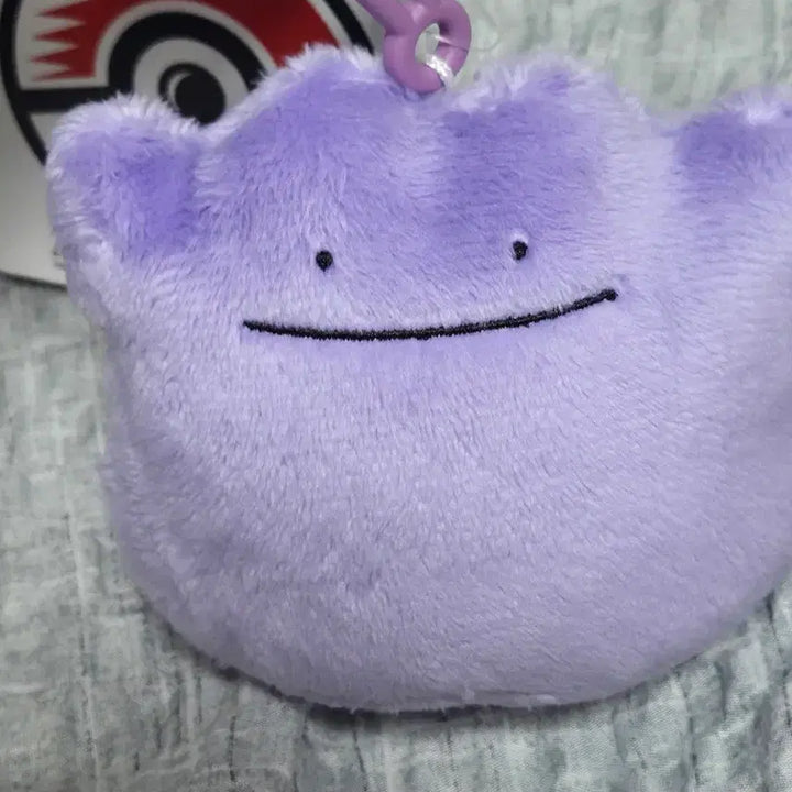 [BUNJANG] Pokemon Ditto Carabiner Mascot Plush Keychain / 포켓몬 메타몽 카라비너 마스코트 인형 키링