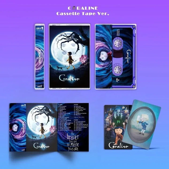 [BUNJANG] Coraline: The Secret Door Original Soundtrack Limited Edition Cassette Tape / 코랄린 비밀의 문 OST 카세트 테이프