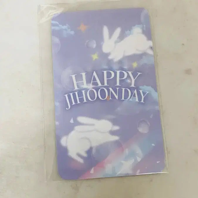 [BUNJANG] Park Ji Hoon Birthday Cafe Photocard / 박지훈 생일카페 포토카드