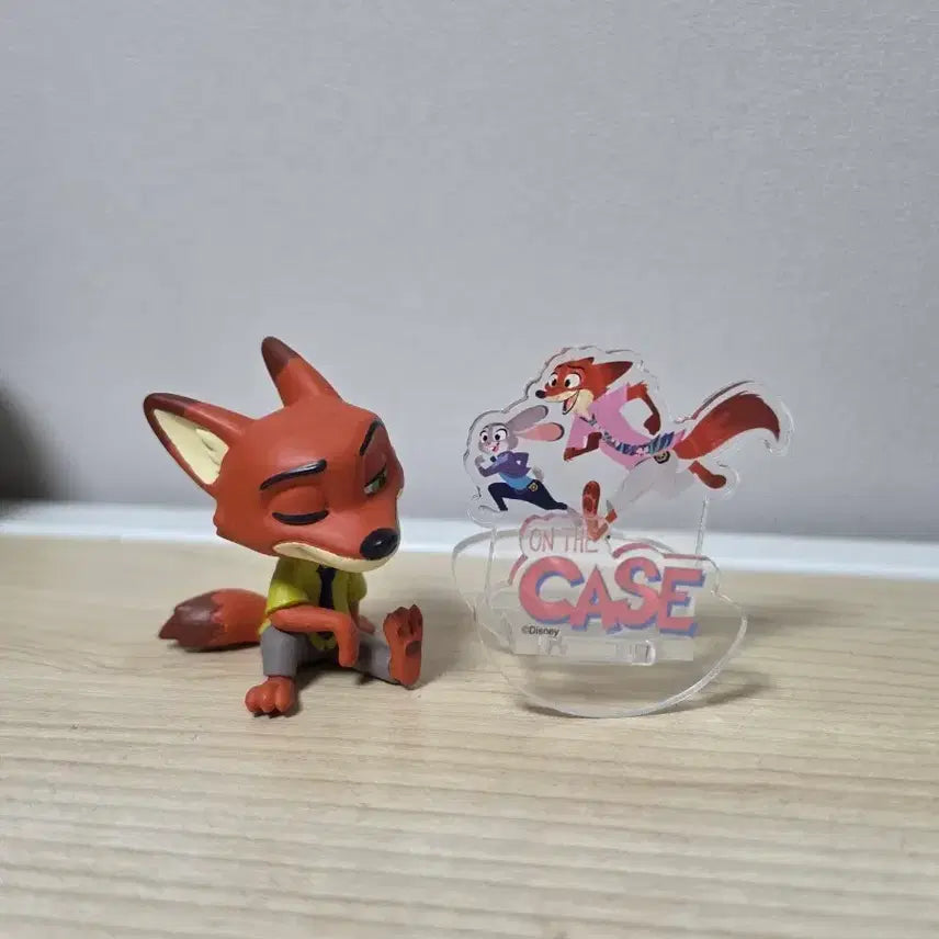 [BUNJANG] Zootopia Nick Wilde &amp; Judy Hopps Acrylic Figure Gacha Bundle Set / 주토피아 닉 주디 아크릴 피규어 가챠 일괄