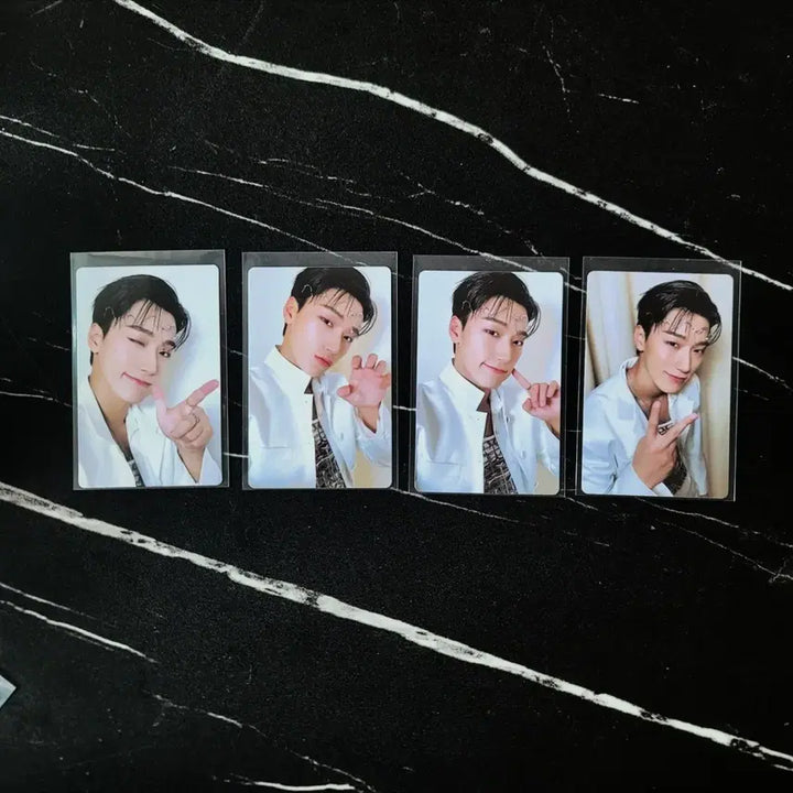 [BUNJANG] ATEEZ Choi San Photocard Bundle Set / [4장일괄] 에이티즈 최산 포카세트