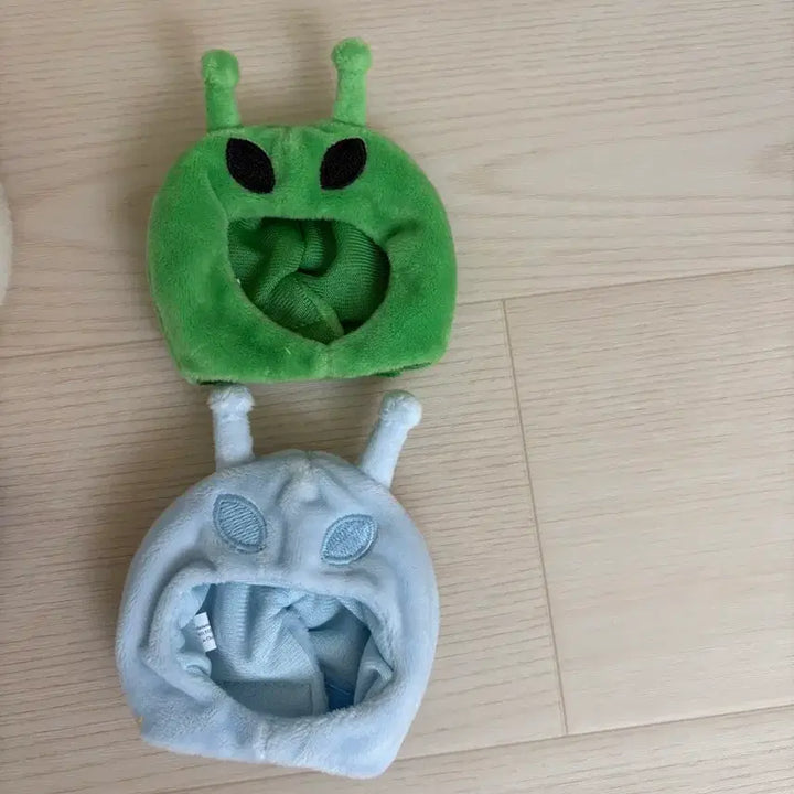 [BUNJANG] 10cm Alien Hat / 10cm 외계인 모자 왹져 모자 초록, 하늘