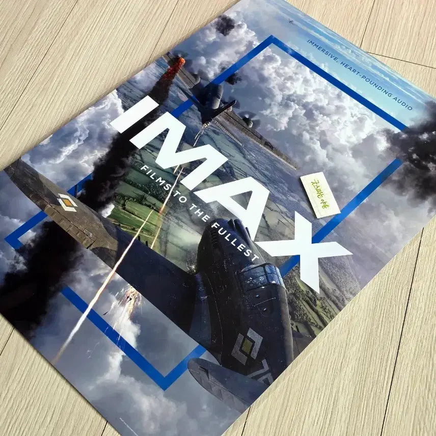 [BUNJANG] CGV Official IMAX War Version Special Commemorative Poster (A3) / [2021초희귀한정판]영화 CGV공식 IMAX 아이맥스 전쟁 버전 스페셜 기념 포스터(A3)