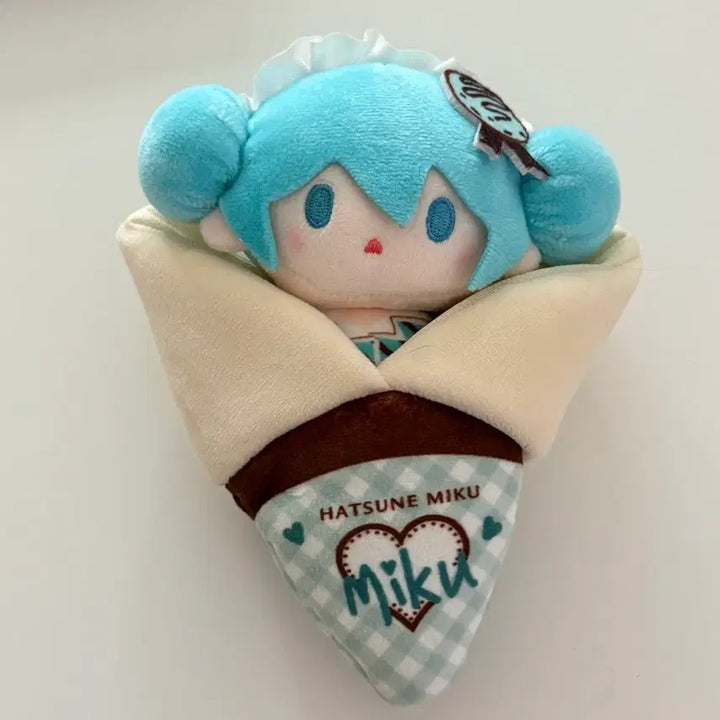 [BUNJANG] Hatsune Miku Crepe Plush Mint Chocolate Ver. / 하츠네 미쿠 크레이프 봉제 누이 민트초코 판매합니다