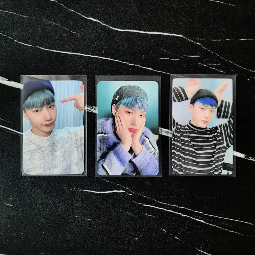 [BUNJANG] ATEEZ Choi San Fever Part.3 Photocard Bundle Set / [3장일괄] 에이티즈 최산 포카세트