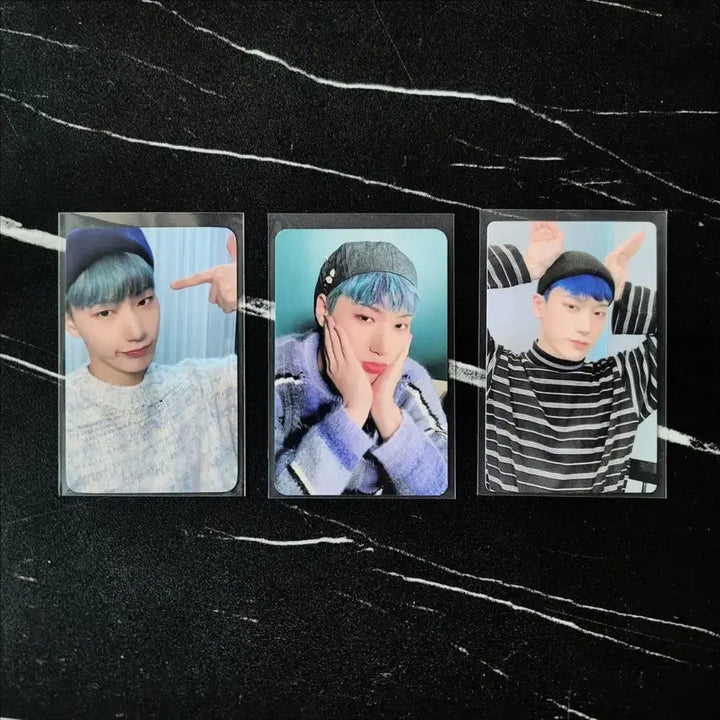 [BUNJANG] ATEEZ Choi San Fever Part.3 Photocard Bundle Set / [3장일괄] 에이티즈 최산 포카세트