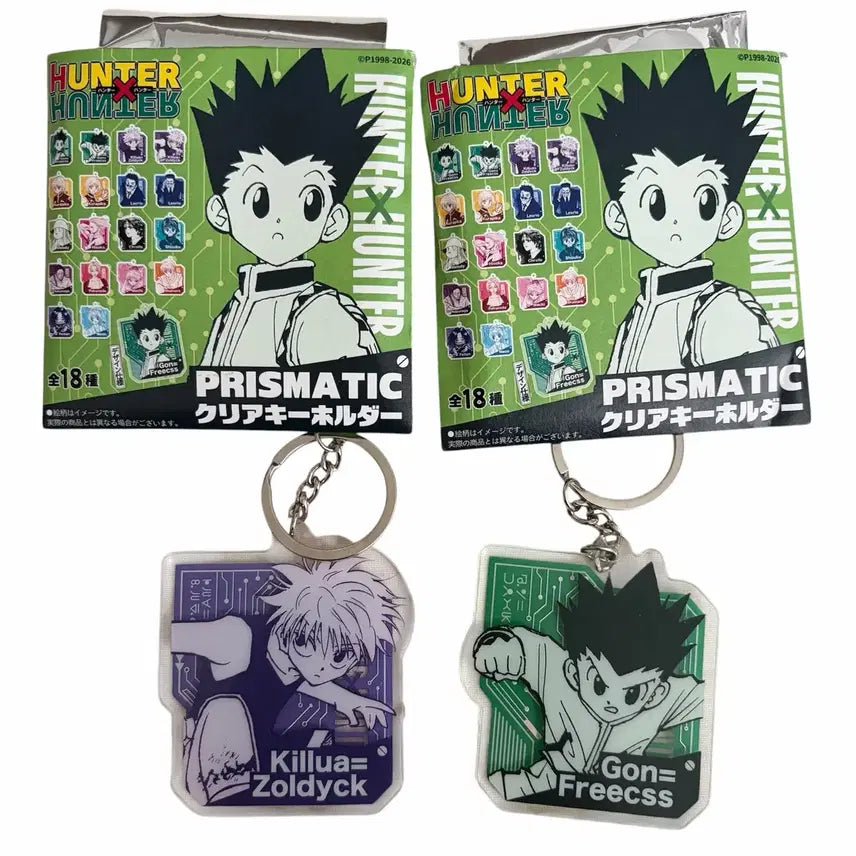 [BUNJANG] Hunter x Hunter Jump Shop Acrylic Keychain Bundle - Gon &amp; Killua / 일괄) 헌터헌터 중프샵 점프샵 아크릴 키링 곤 키르아