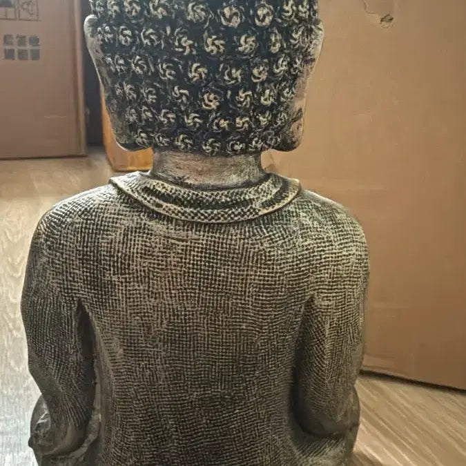 [BUNJANG] Brass Seated Buddha Statue / 석가모니 좌불상 황동색