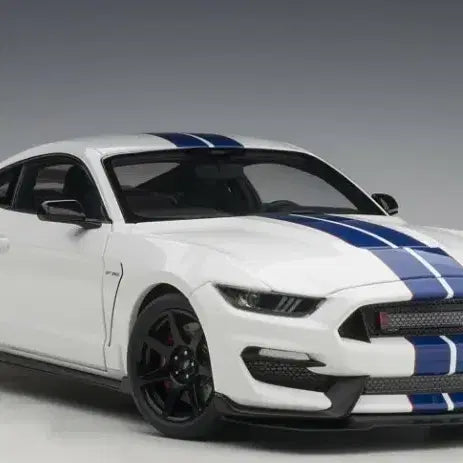 [BUNJANG] AutoArt 1:18 Shelby Mustang GT350R White/Blue Stripe / 1:18 오토아트 쉘비머스탱gt350r