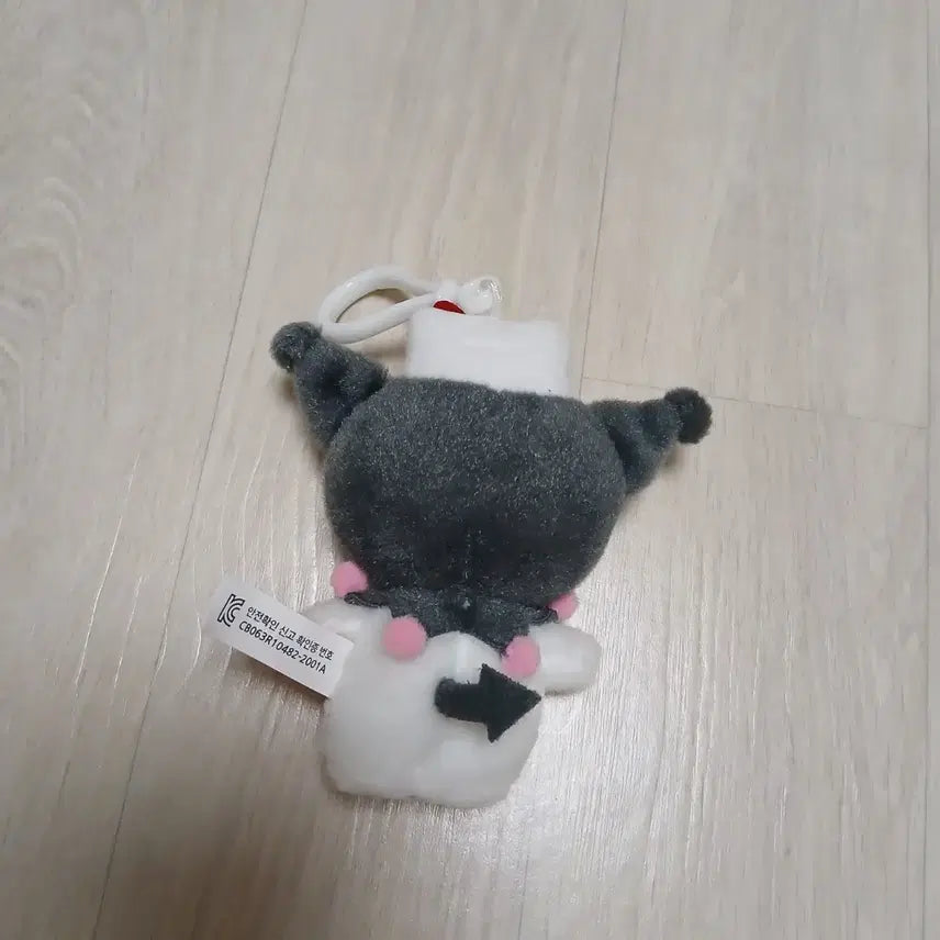 [BUNJANG] Hello Kitty 50th Anniversary Kuromi Plush Keychain / 헬로키티 50주년 쿠로미 인형 키링