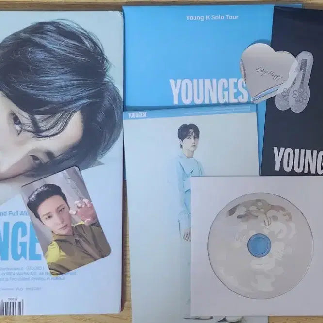 [BUNJANG] Day6 Young K Concert Made Zone Entrance Gift Album Bundle Set / 일괄) 데이식스 영케이 콘서트 마데기프트 입장기프트 앨범