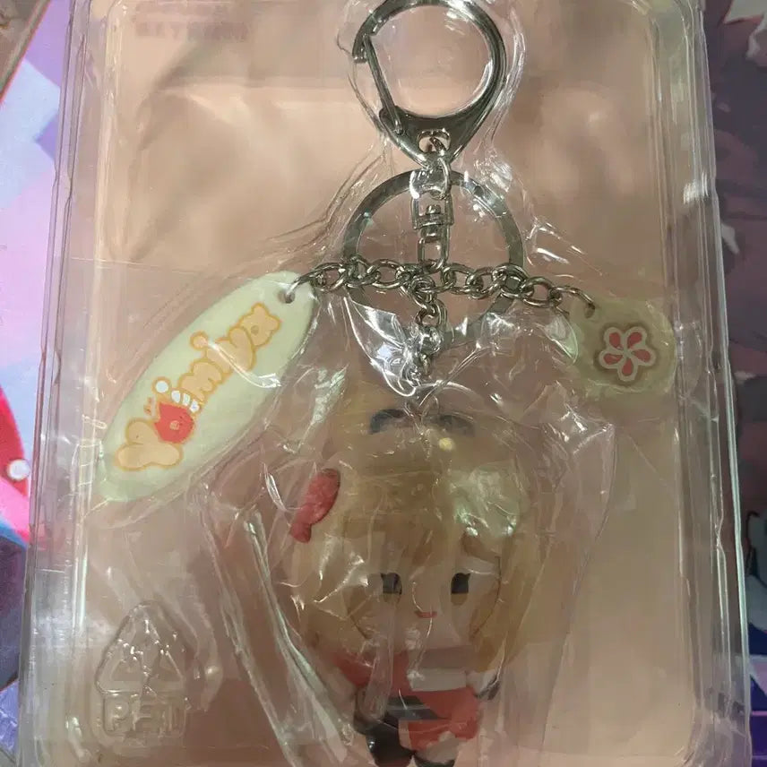 [BUNJANG] Genshin Impact Yoimiya Mini Figure Keychain / 원신 요이미야 미니니 피규어 키링